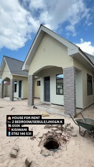 Nyumba ya vyumba viwili inapangishwa Kigamboni Kisiwani, Dar Es Salaam Nyumba ya vyumba viwili inapangishwa Kigamboni Kisiwani, Dar Es Salaam