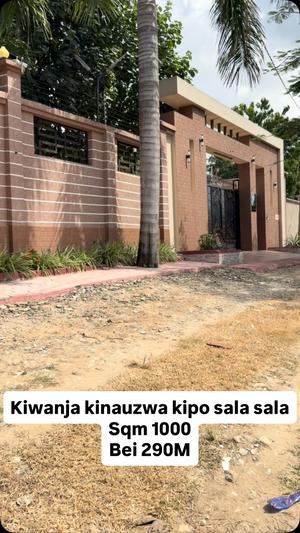 Kiwanja kinauzwa Sala Sala, Dar Es Salaam sqm 1000 Kiwanja kinauzwa Sala Sala, Dar Es Salaam sqm 1000