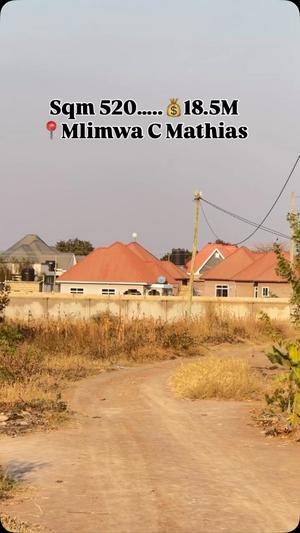 Kiwanja kinauzwa Mlimwa C Mathias, Dodoma (520 sqm) Kiwanja kinauzwa Mlimwa C Mathias, Dodoma (520 sqm)