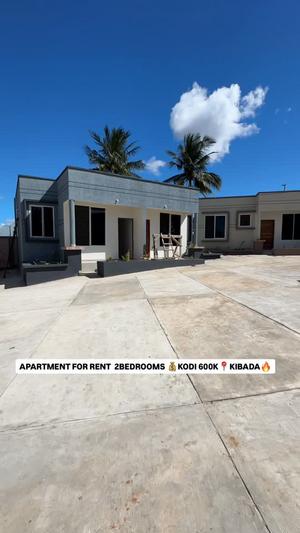 Apartment ya vyumba viwili inapangishwa Kibada, Dar Es Salaam