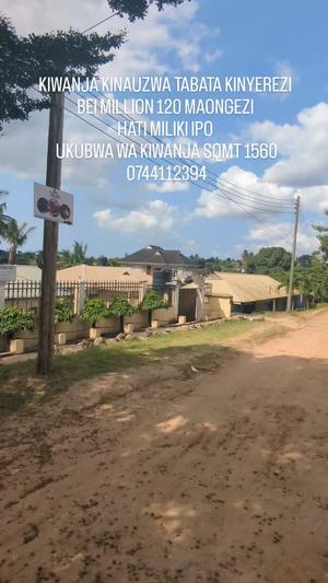 Plot for sale in Tabata Kinyerezi, Dar Es Salaam sqm 1560