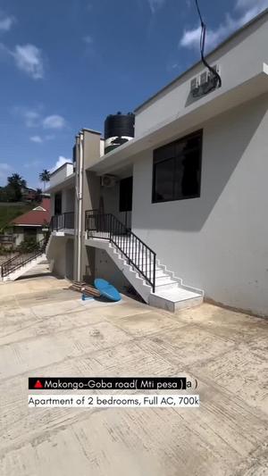 Apartment ya vyumba viwili inapangishwa Goba, Dar Es Salaam