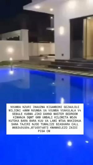 Nyumba ya vyumba vinne inauzwa Gezaulole, Dar Es Salaam (600 sqm) Nyumba ya vyumba vinne inauzwa Gezaulole, Dar Es Salaam (600 sqm)