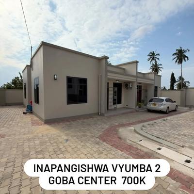 Nyumba ya vyumba viwili inapangishwa Goba Center, Dar Es Salaam Nyumba ya vyumba viwili inapangishwa Goba Center, Dar Es Salaam