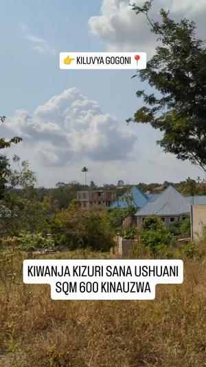 Kiwanja kinauzwa Kiluvya Gogoni, Pwani (600 sqm) Kiwanja kinauzwa Kiluvya Gogoni, Pwani (600 sqm)