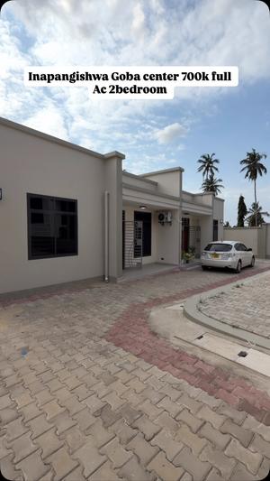 Nyumba ya vyumba viwili inapangishwa Goba Center, Dar Es Salaam