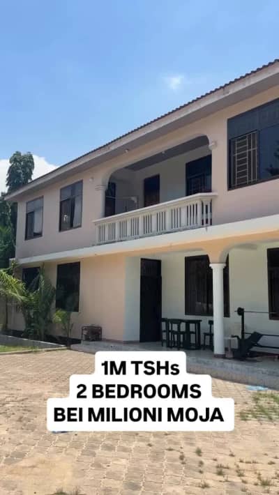 2 Bedrooms House/Apartment for Rent in Mbezi, Dar Es Salaam