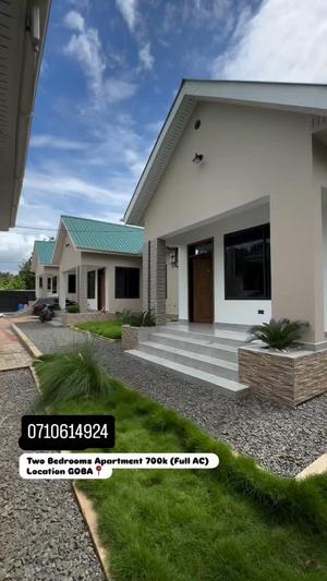 Apartment ya vyumba viwili inapangishwa Goba Njia Nne, Dar Es Salaam