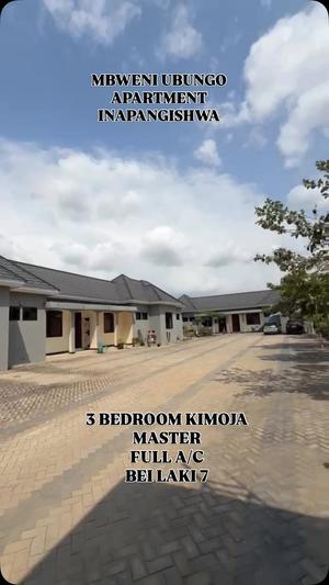 Apartment ya vyumba vitatu inapangishwa Mbweni Ubungo, Dar Es Salaam Apartment ya vyumba vitatu inapangishwa Mbweni Ubungo, Dar Es Salaam