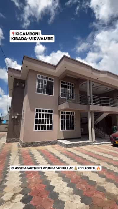 Nyumba/Apartment ya vyumba viwili inapangishwa Kigamboni, Dar Es Salaam