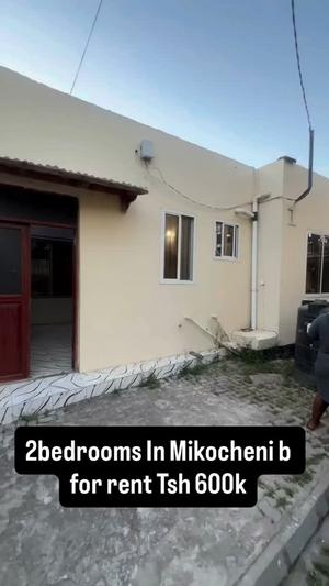 Apartment ya vyumba viwili inapangishwa Mikocheni B, Dar Es Salaam Apartment ya vyumba viwili inapangishwa Mikocheni B, Dar Es Salaam