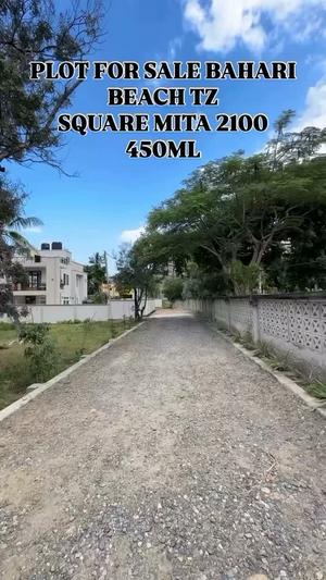 Plot for sale in Bahari Beach, Dar Es Salaam sqm 2100