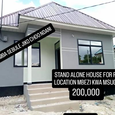 Nyumba ya chumba kimoja inapangishwa Mbezi Kwa Msuguri, Dar Es Salaam