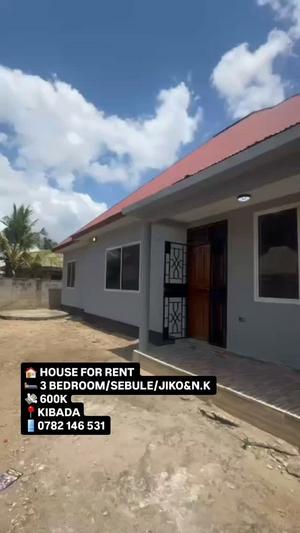 3 Bedrooms House for Rent in Kigamboni Kibada, Dar Es Salaam 3 Bedrooms House for Rent in Kigamboni Kibada, Dar Es Salaam