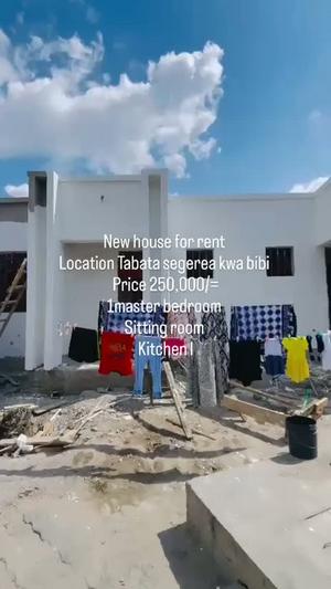 1 Bedroom House for Rent in Tabata Segerea Kwa Bibi, Dar Es Salaam 1 Bedroom House for Rent in Tabata Segerea Kwa Bibi, Dar Es Salaam
