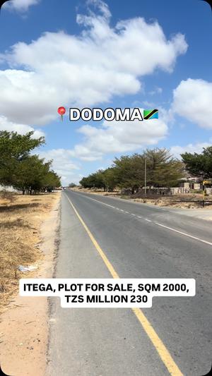Kiwanja kinauzwa Itega, Dodoma sqm 2000