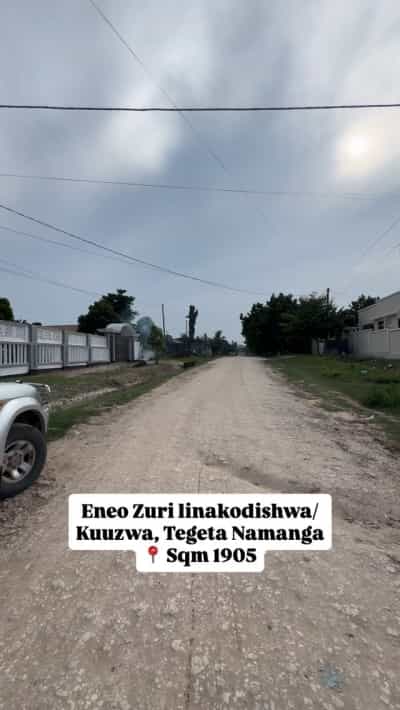 Kiwanja (Commercial Plot) kinauzwa Tegeta Namaga, Dar Es Salaam (1905 sqm)