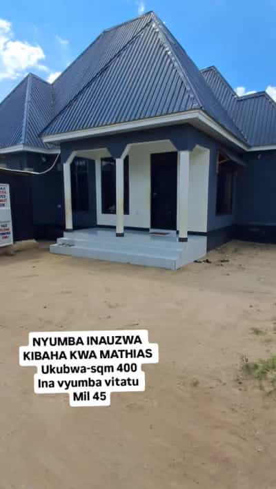 Nyumba ya vyumba vitatu inauzwa Kibaha, Pwani (400 sqm) Nyumba ya vyumba vitatu inauzwa Kibaha, Pwani (400 sqm)