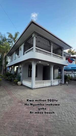 Nyumba ya vyumba vinne inauzwa Mbezi Beach, Dar Es Salaam (1200 sqm)