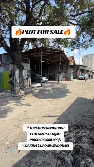 Kiwanja kinauzwa Kinondoni, Dar Es Salaam sqm 615 Kiwanja kinauzwa Kinondoni, Dar Es Salaam sqm 615