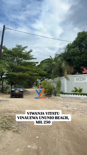 Kiwanja kinauzwa Ununio Beach, Dar Es Salaam sqm 981