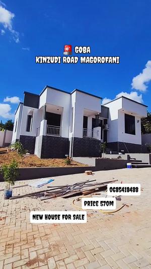 Nyumba ya vyumba vitatu inauzwa Goba Magolofani, Dar Es Salaam