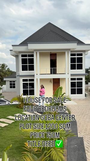 Nyumba ya vyumba vinne inauzwa Goba Center, Dar Es Salaam Nyumba ya vyumba vinne inauzwa Goba Center, Dar Es Salaam