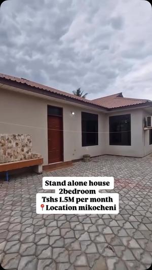Nyumba ya vyumba viwili inapangishwa Mikocheni B, Dar Es Salaam