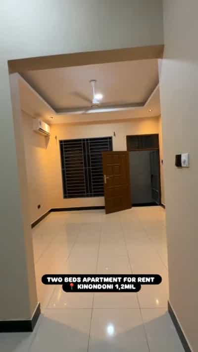 Apartment ya vyumba viwili inapangishwa Kinondoni, Dar Es Salaam