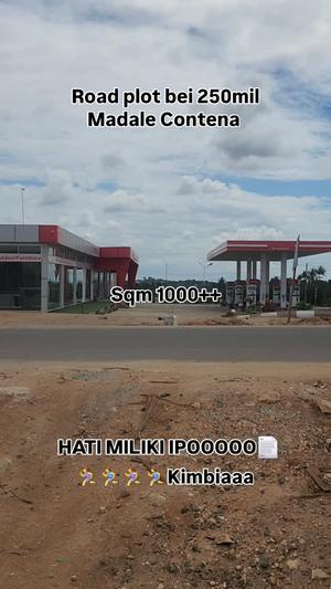 Plot for sale in Madale Contena, Dar Es Salaam sqm 1000