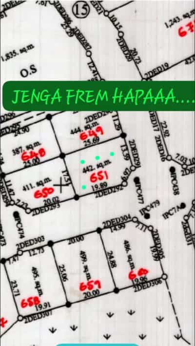 Commercial Plot for Sale in Iyumbu Mwinyi, Dodoma (442 sqm)