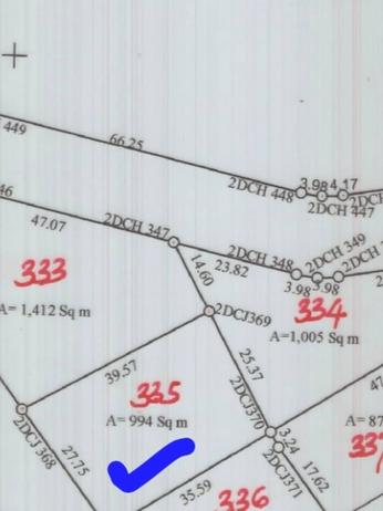 Kiwanja kinauzwa Kitelela, Dodoma (994 sqm)
