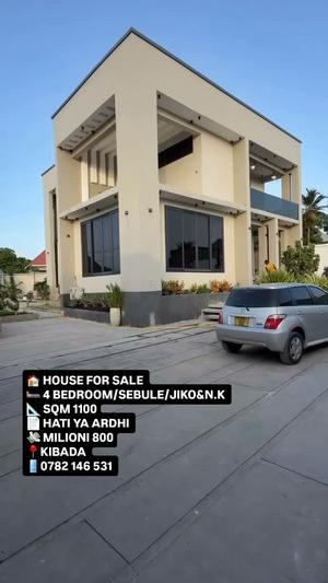 Nyumba ya vyumba vinne inauzwa Kibada, Dar Es Salaam (1100 sqm) Nyumba ya vyumba vinne inauzwa Kibada, Dar Es Salaam (1100 sqm)