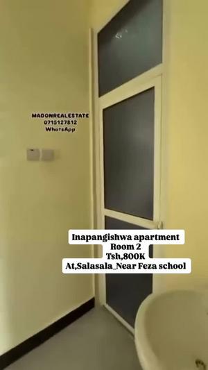 Nyumba/Apartment ya vyumba viwili inapangishwa Salasala, Dar Es Salaam