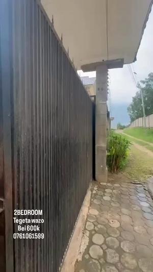 Nyumba ya vyumba viwili inapangishwa Tegeta Wazo, Dar Es Salaam