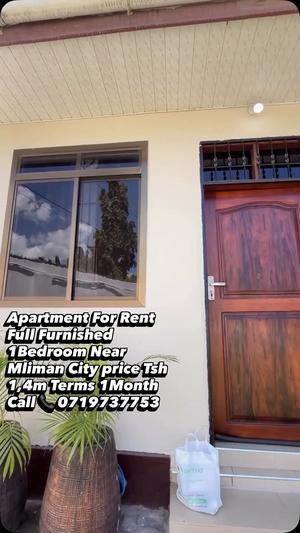 1 Bedroom Furnished Apartment for Rent in Mlimani City-Survey, Dar Es Salaam