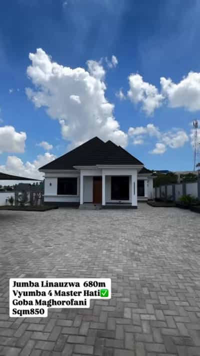 Nyumba ya vyumba vinne inauzwa Goba Maghorofani, Dar Es Salaam (850 sqm)