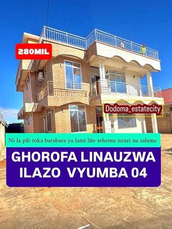 Nyumba ya vyumba vinne inauzwa Dodoma (450 sqm) Nyumba ya vyumba vinne inauzwa Dodoma (450 sqm)