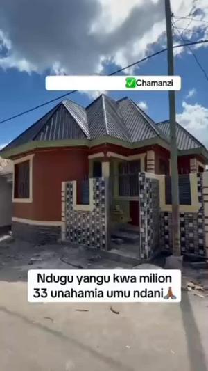 Nyumba ya vyumba vitatu inauzwa Mbagala Chamazi, Dar Es Salaam Nyumba ya vyumba vitatu inauzwa Mbagala Chamazi, Dar Es Salaam