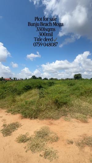 Kiwanja kinauzwa Bunju Beach Moga (3301 sqm) Kiwanja kinauzwa Bunju Beach Moga (3301 sqm)