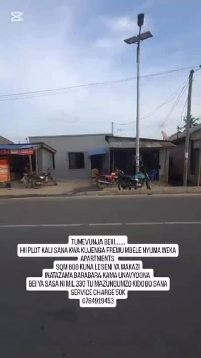 Plot for sale in Kijitonyama, Dar Es Salaam