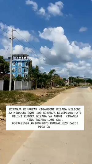 Residential Plot for Sale in Kigamboni Kibada, Dar Es Salaam Residential Plot for Sale in Kigamboni Kibada, Dar Es Salaam