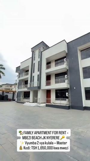 Apartment ya vyumba viwili inapangishwa Mbezi Beach Jk Nyerere, Dar Es Salaam Apartment ya vyumba viwili inapangishwa Mbezi Beach Jk Nyerere, Dar Es Salaam