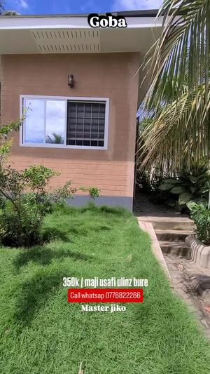 Nyumba ya chumba kimoja inapangishwa Goba Awadhi, Dar Es Salaam