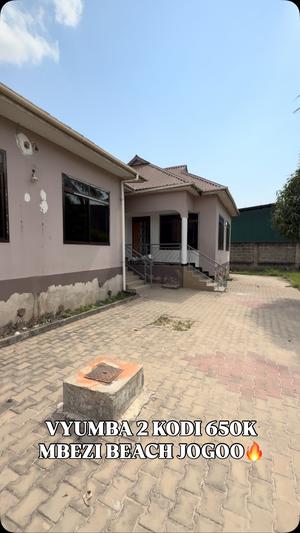 Apartment ya vyumba viwili inapangishwa Mbezi Beach Jogoo, Dar Es Salaam