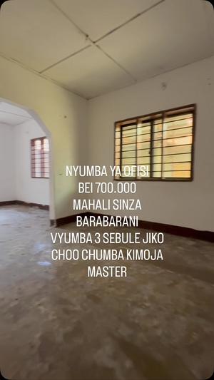 Ofisi inapangishwa Sinza, Dar Es Salaam
