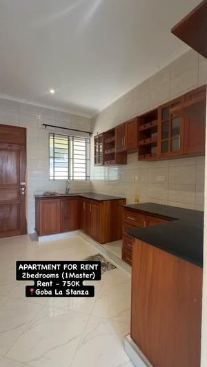 Apartment ya vyumba viwili inapangishwa Goba La Stanza, Dar Es Salaam