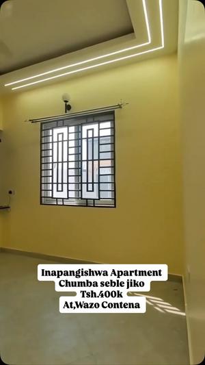 Apartment ya chumba kimoja inapangishwa Wazo Contena, Dar Es Salaam Apartment ya chumba kimoja inapangishwa Wazo Contena, Dar Es Salaam