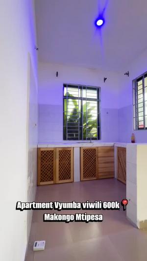 Apartment ya vyumba viwili inapangishwa Makongo Mtipesa, Dar Es Salaam
