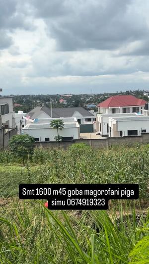 Plot for sale in Goba Magorofani, Dar Es Salaam sqm 1600 Plot for sale in Goba Magorofani, Dar Es Salaam sqm 1600